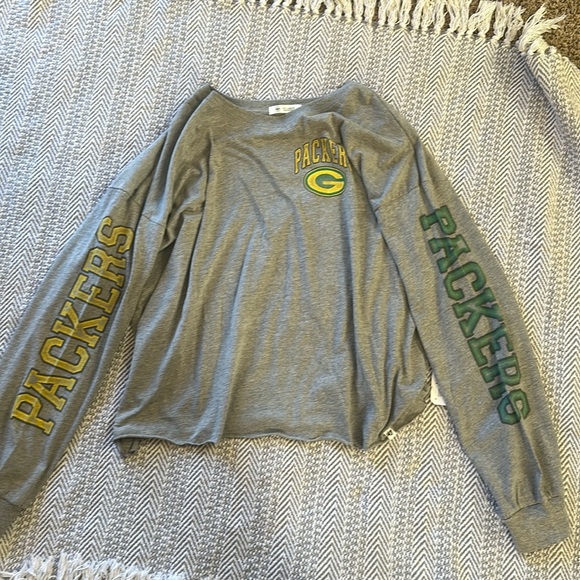 NFL Tops - NFL Green Bay packers women football long sleeve shirt Wisconsin